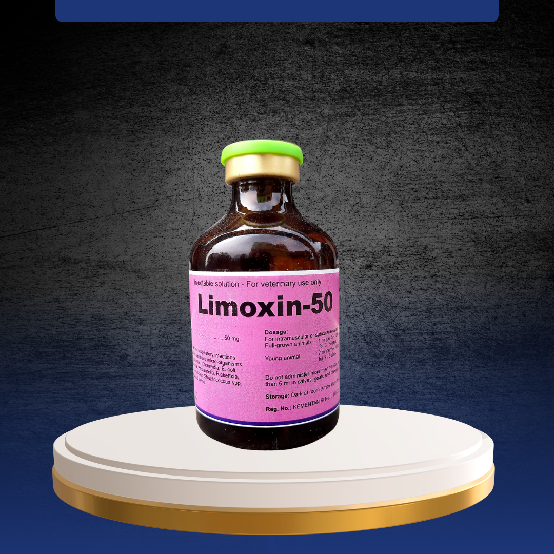 LIMOXIN 50 ISI 100 ML -  AB Untuk Hewan Ternak Sapi