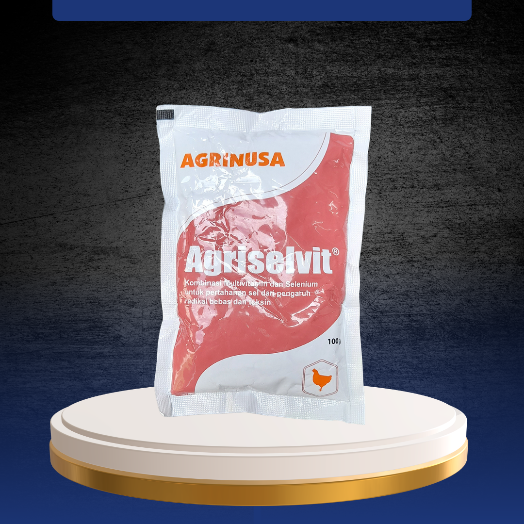 AGRISELVIT 100 GRAM - Meningkatkan Produktivitas & Imunitas Ayam