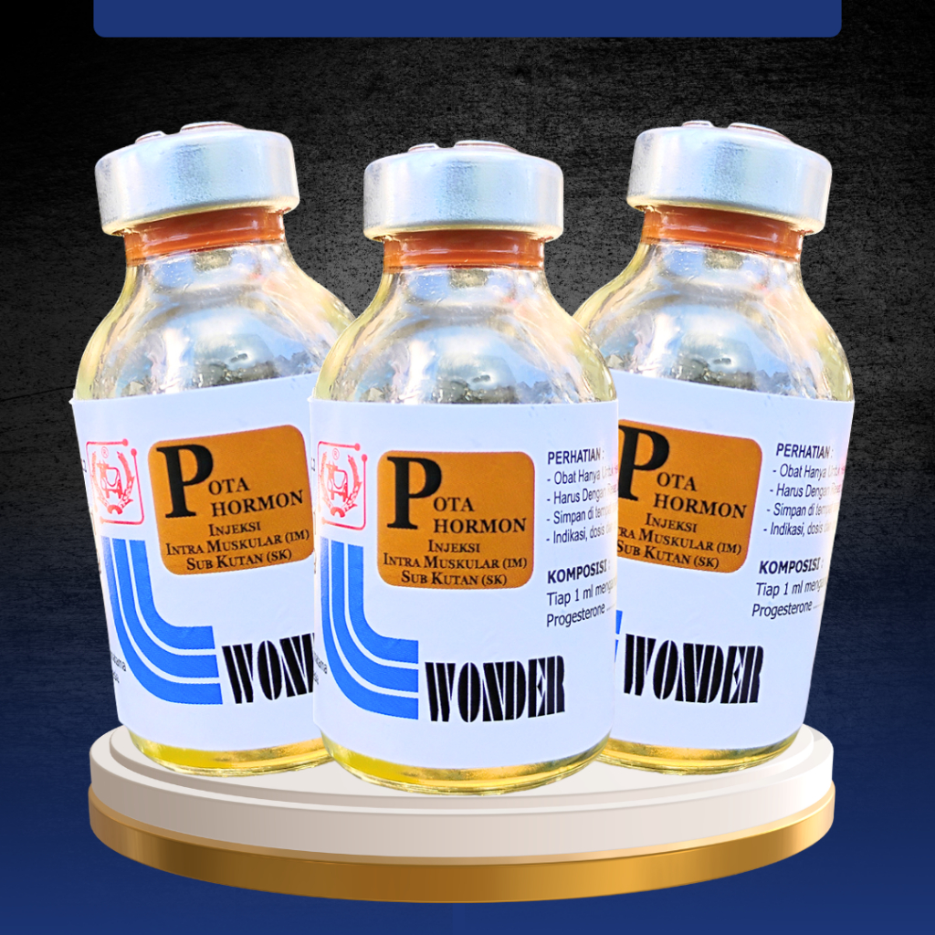 POTAHORMON 20 ML by  WONDER - Membantu Gangguan Reproduksi Pada Hewan Sapi, Kambing, Domba, Babi.