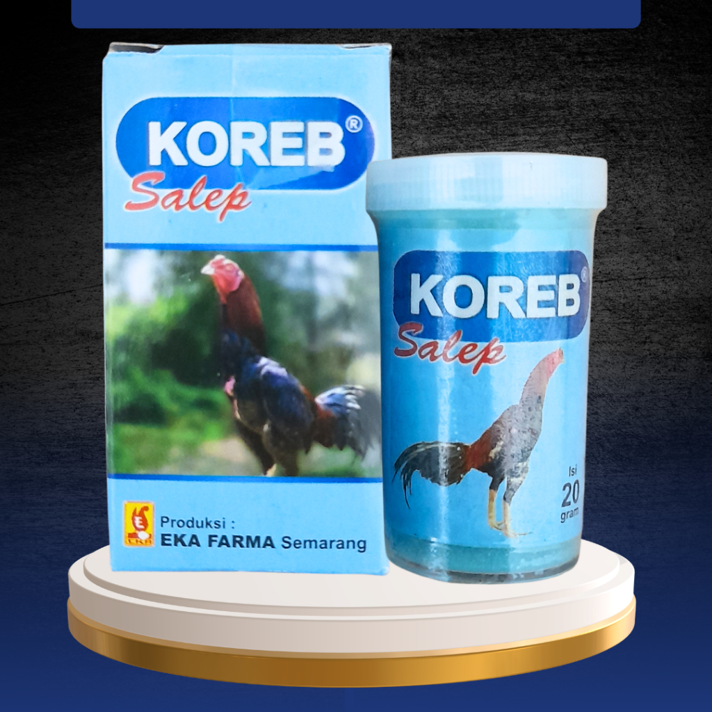SALEP KOREB 20 GRAM - Mengobati Penyakit Kurap, Kulit Ayam Dan Membasmi Jamur pada Kulit Ayam.