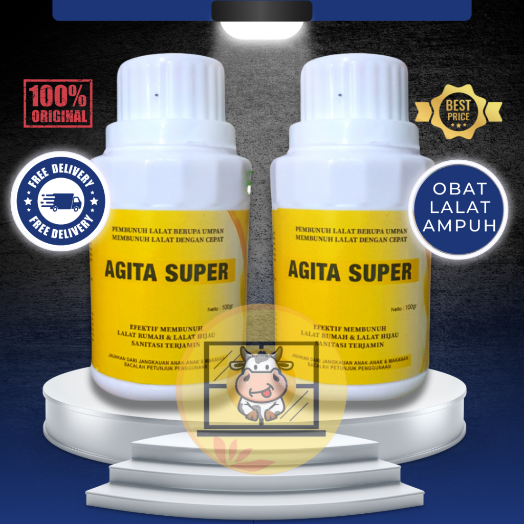AGITA SUPER 100 GRAM - Racun Pembasmi Lalat Tabur Ampuh.